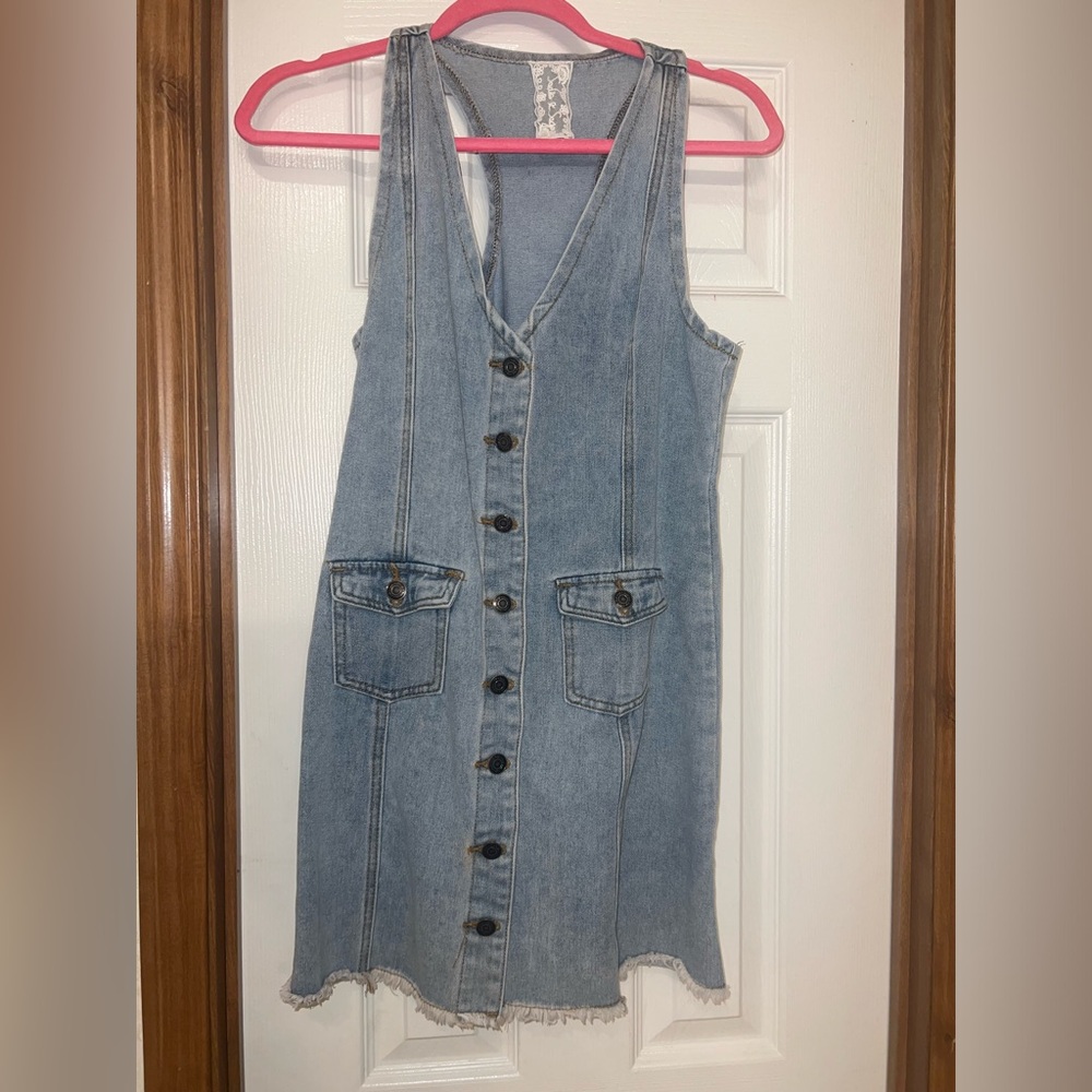 Free people denim dress
